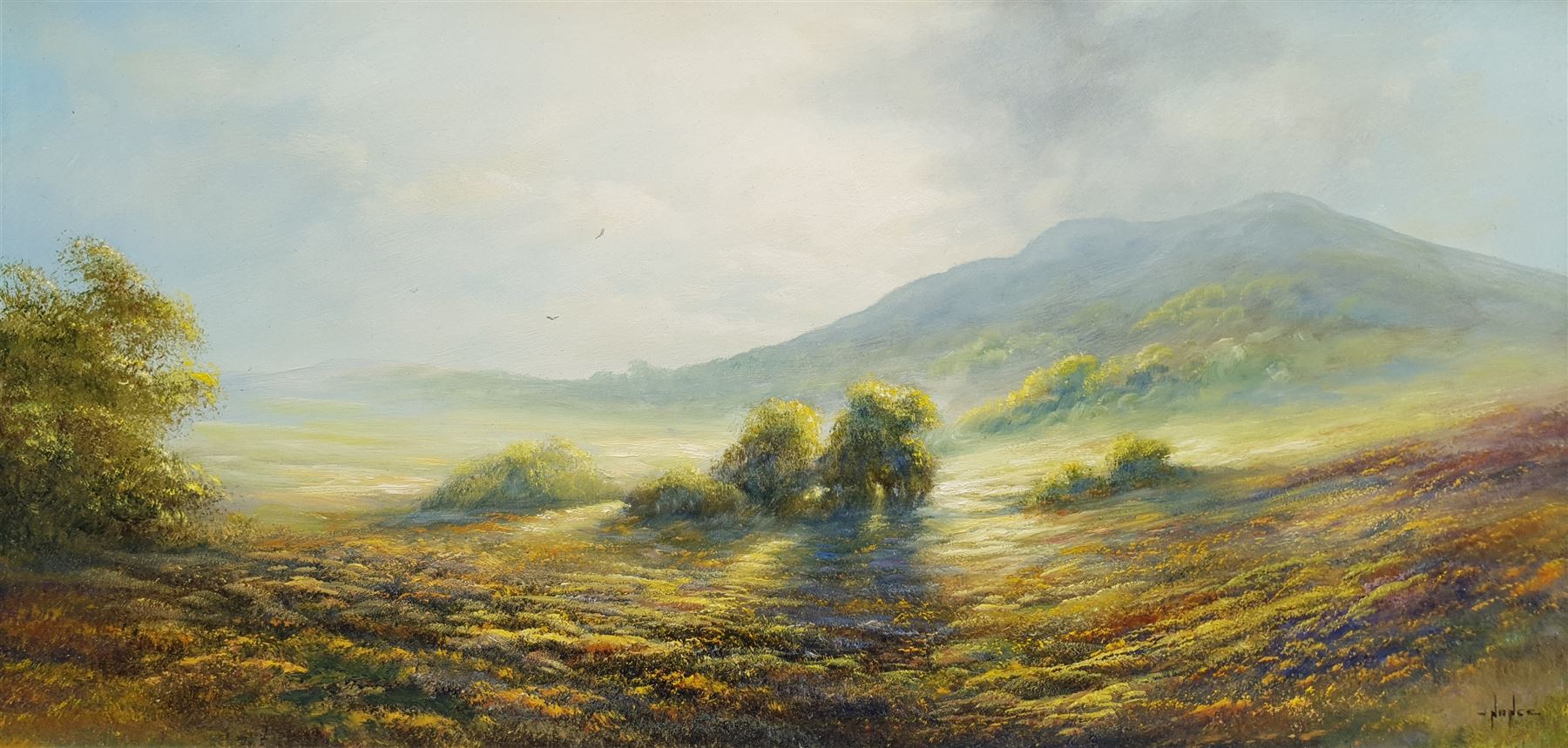 Mike Nance (British Contemporary): Morning Mist