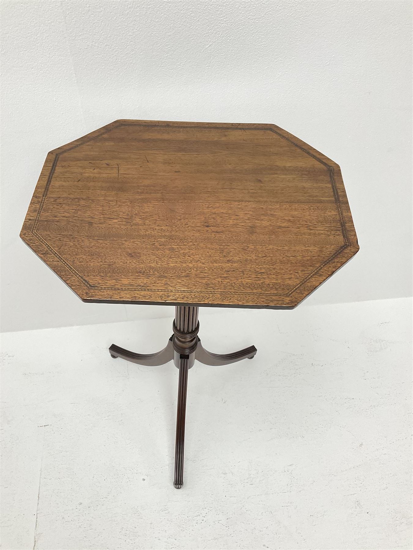 Regency mahogany tripod table - Image 2 of 4