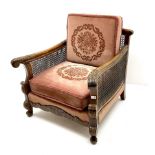 Early 20th century bergere armchair