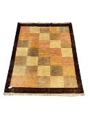 Modern beige ground rug