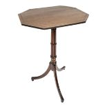 Regency mahogany tripod table