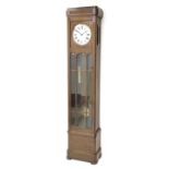 Early 20th century oak longcase clock