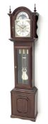 Fenclocks Suffolk - contemporary mahogany longcase clock