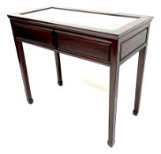 Chinese rosewood bijouterie table