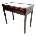 Chinese rosewood bijouterie table