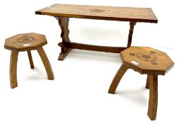 Yorkshire oak rectangular coffee table