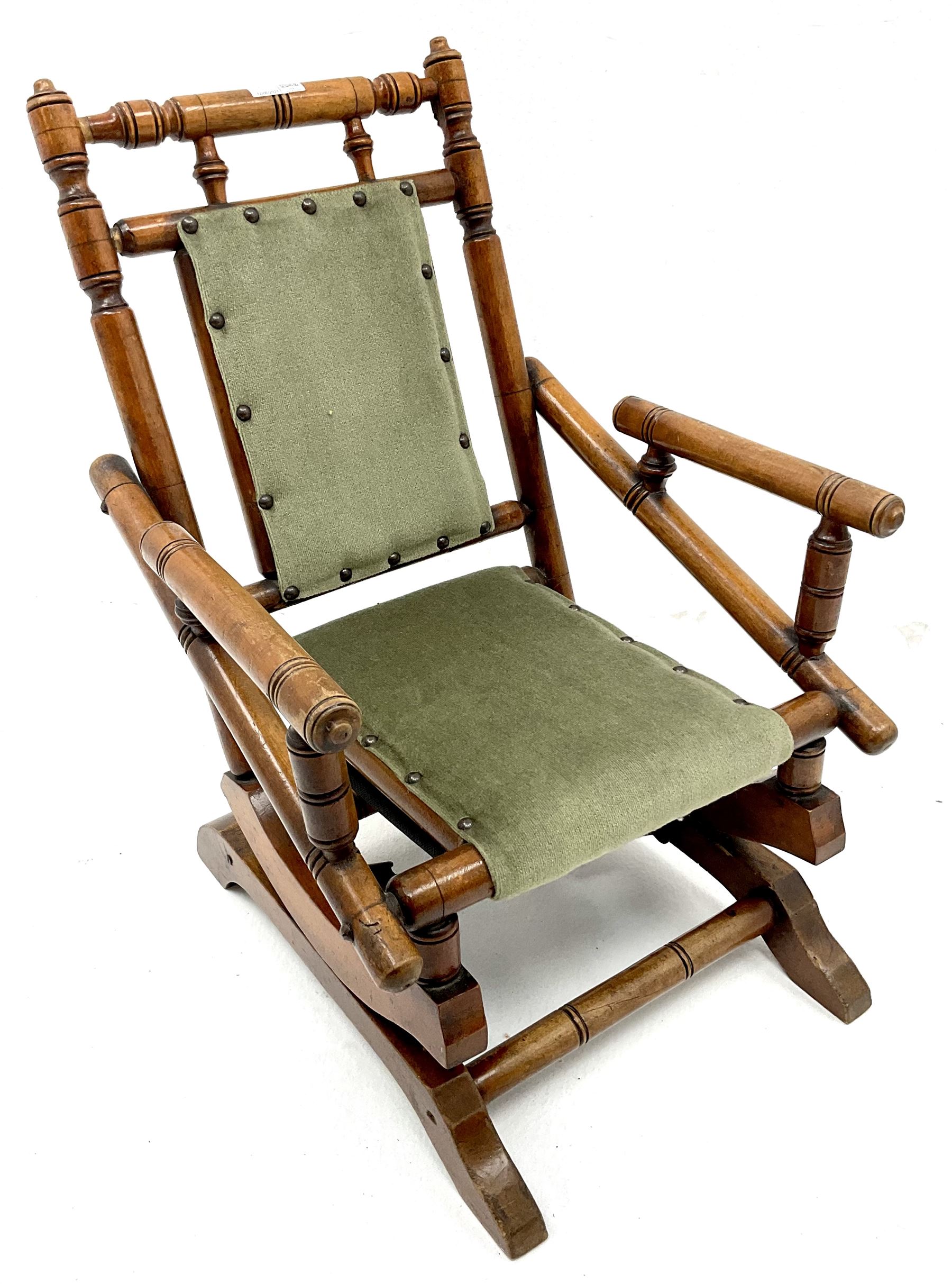 Childs American rocking chair - Image 2 of 4
