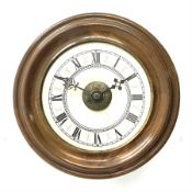 Early 20th century 'Postman's' alarm wall hanging clock