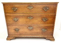 19th century oak chest