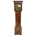 Early 19th century oak longcase clock