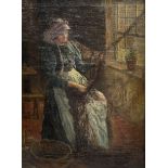 Robert Jobling (Staithes Group 1841-1923): Fisherwoman