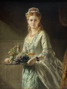 John Robert Dicksee (British 1817-1905): 'The Daughter of the House'