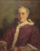 Albert Chevallier Tayler (Newlyn School 1862-1925): Portrait of a Cleric