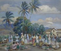 Hon. Mrs Kathleen Airini Vane (New Zealand 1891-1965): Ceylon Market