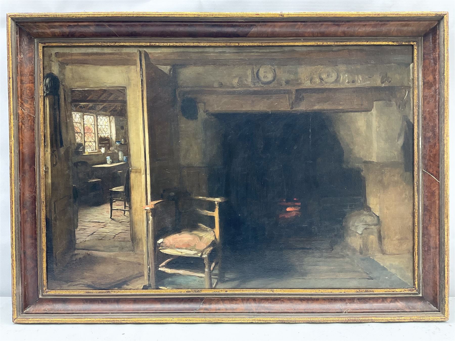 Attrib. Jonathan Pratt (British 1835-1911): Cottage Interior - Image 2 of 3