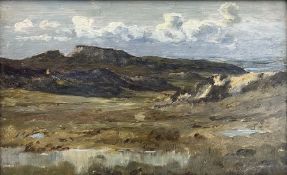 George Faulkner Wetherbee RI ROI (American 1851-1920): Upland Landscape