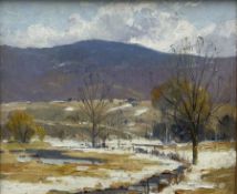 Arthur James Emery Powell (American 1864-1956): Winter Landscape