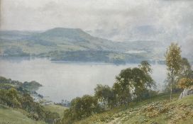 Harold Sutton Palmer (British 1854-1933): 'Windemere - A Day of Showers and Mist'
