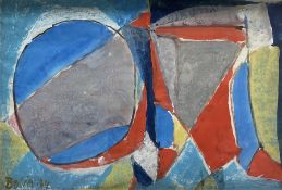 Gustav Bolin (Swedish 1920-1999): Abstract Composition