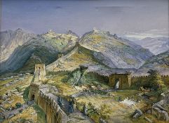 Edgar Santos Nucum (Australian 20th century): The Great Wall of China