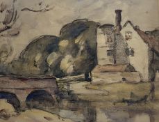 William (Fred) Frederick Mayor (Staithes Group 1866-1916): 'The Old Mill'