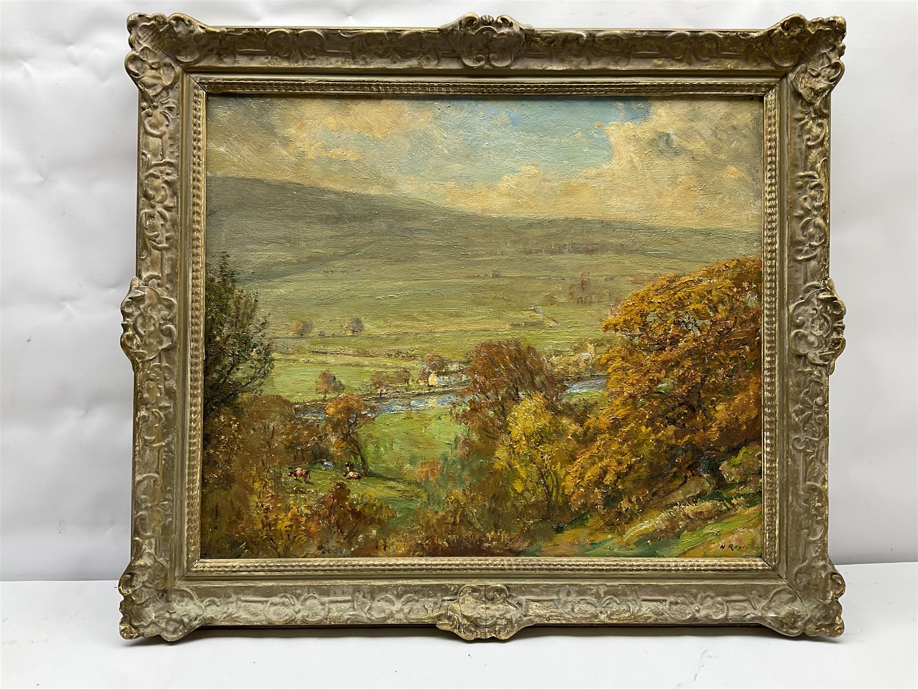 Herbert F Royle (British 1870-1958): Wharfedale - Image 2 of 4