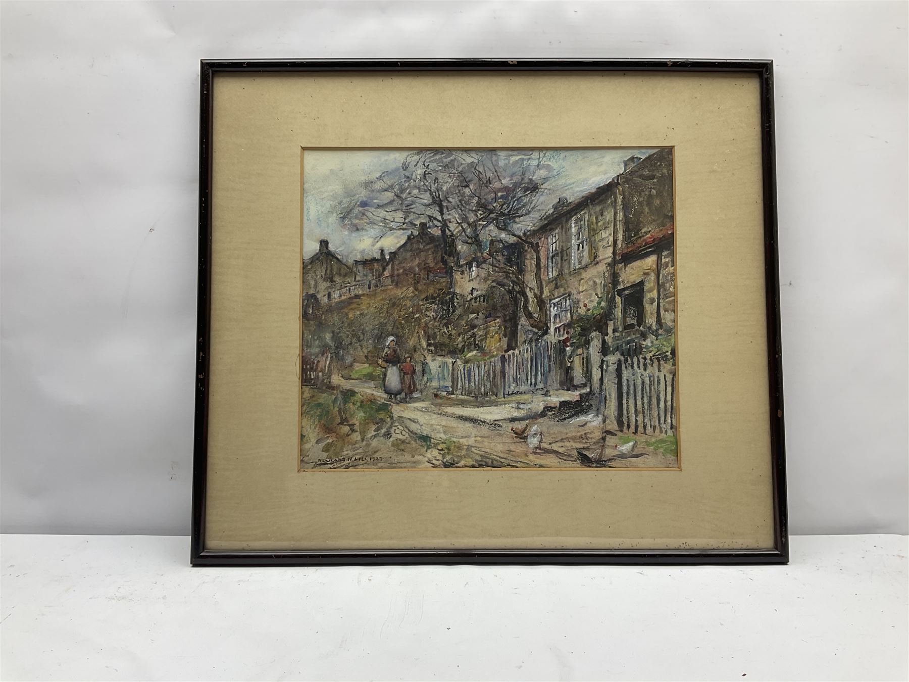 Rowland Henry Hill (Staithes Group 1873-1952): Cottages at Runswick Bay - Image 2 of 4