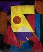 Attrib. Vilmos Huszár (Hungarian 1884-1960): Geometric Composition