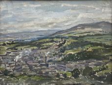 Constance Ann Parker (British 1921-2016): View over Yorkshire Mill Town