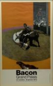 Francis Bacon (British 1909-1992): Exhibition Poster - 'Bacon Grand Palais 1972'