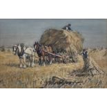 James William Booth (Staithes Group 1867-1953): Haymaking