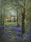 Alfred Fontville De Breanski Jnr. (British 1877-1945): 'The Home at the Edge of the Wood'