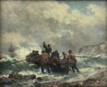 Bernard Finegan Gribble (British 1873-1962): To the Rescue