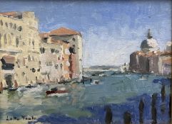 Lotta Camilla Teale (Contemporary): 'September Day on the Grand Canal Venice'