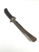 WW2 US Army Airforce pilot's survival machete the 25.5cm steel blade stamped Camillus