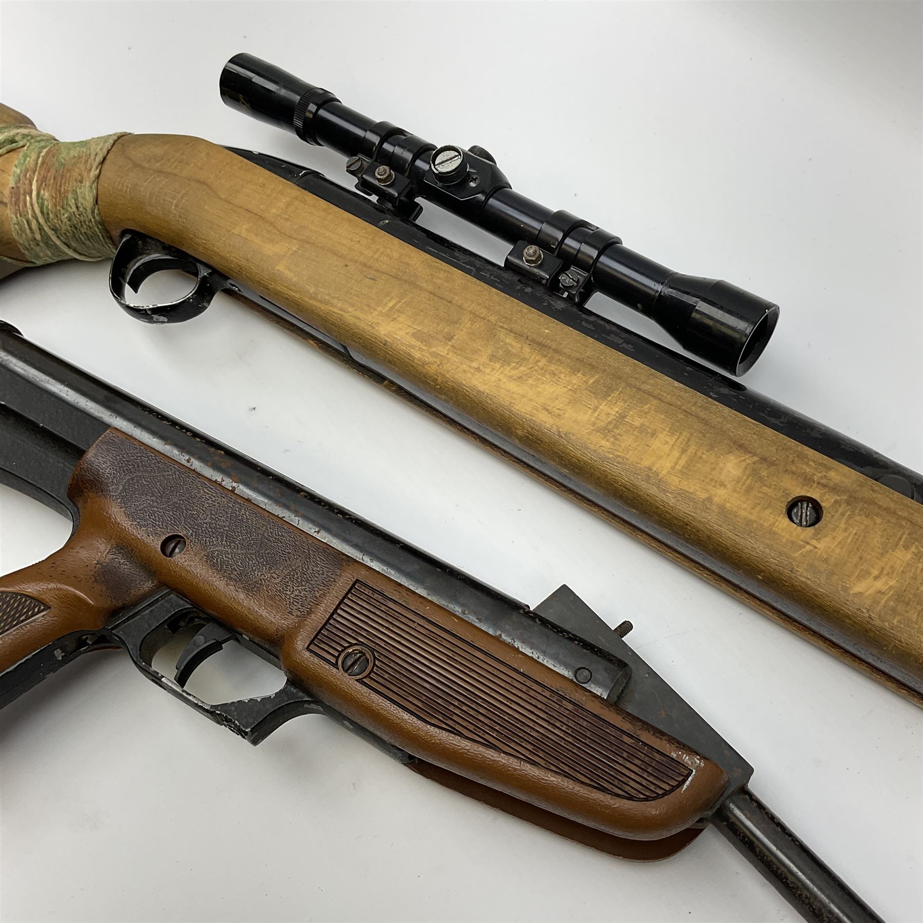 Two air rifles for restoration: BSA Airsport .22 cal. underlever air rifle with Bentley 4x20 scope - Image 4 of 4