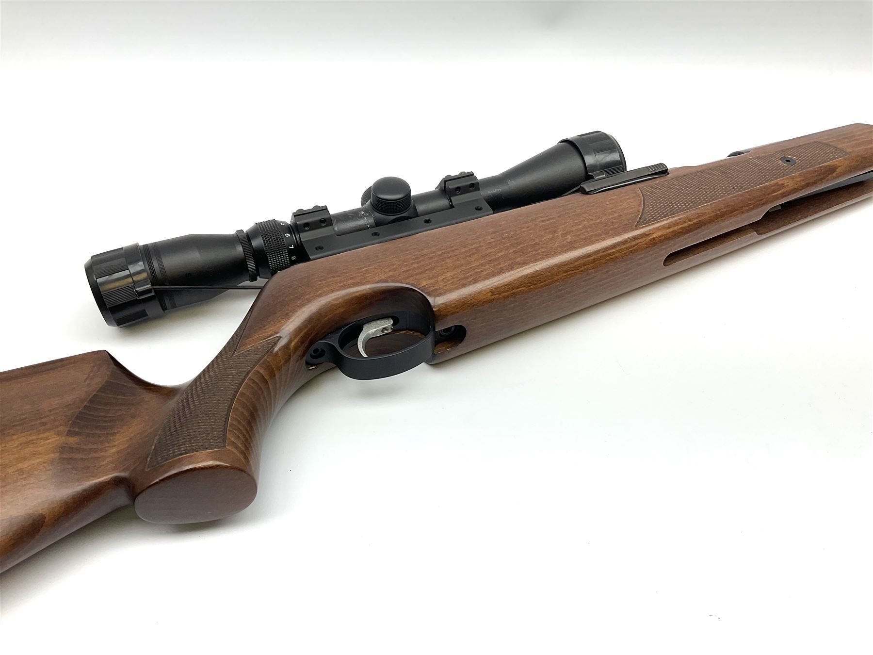 Air-Arms TX200 .22 underlever air rifle with Hawke telescopic sights - Image 4 of 13