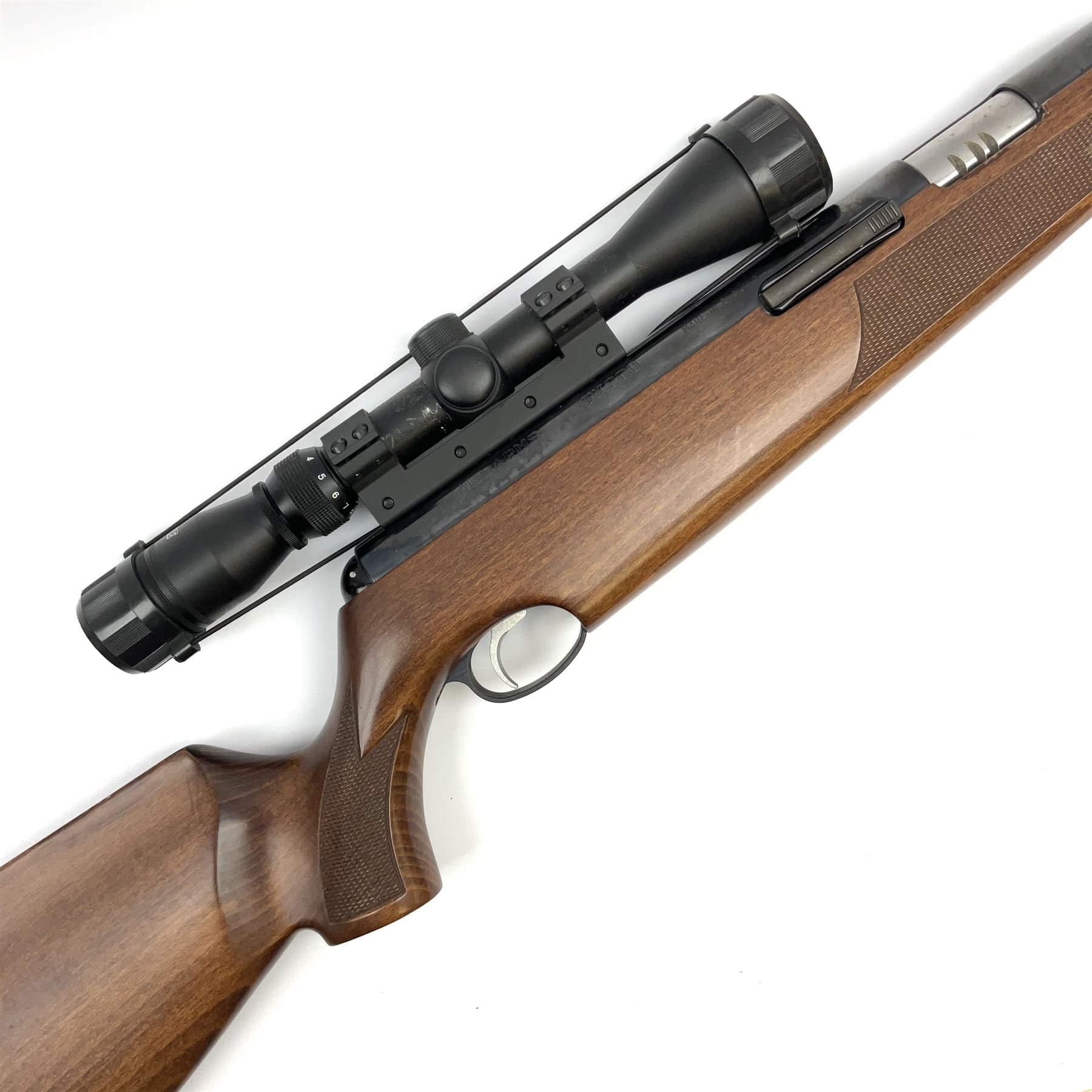 Air-Arms TX200 .22 underlever air rifle with Hawke telescopic sights