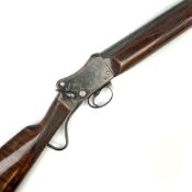 W.W. Greener GP 12-bore single barrel shotgun with martini underlever action and 2.75" chamber