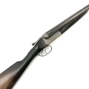 Charles Boswell 12-bore side-by-side double barrel box-lock non-ejector sporting gun