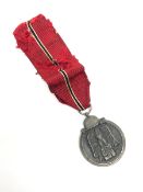 WW2 German Russian Winter Campaign medal with ribbon 1941/2