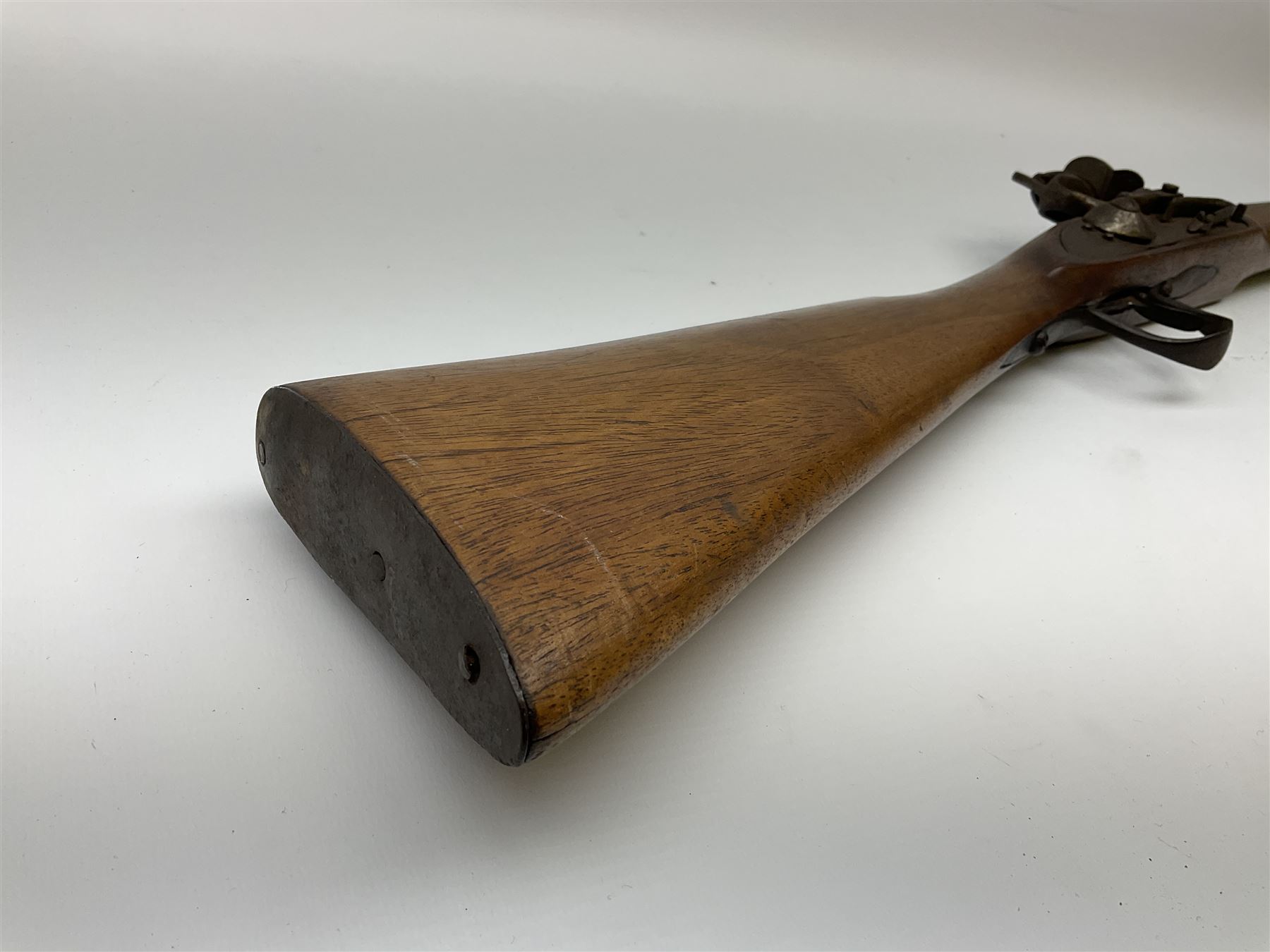 19th century flintlock musket for restoration or display - Bild 2 aus 11