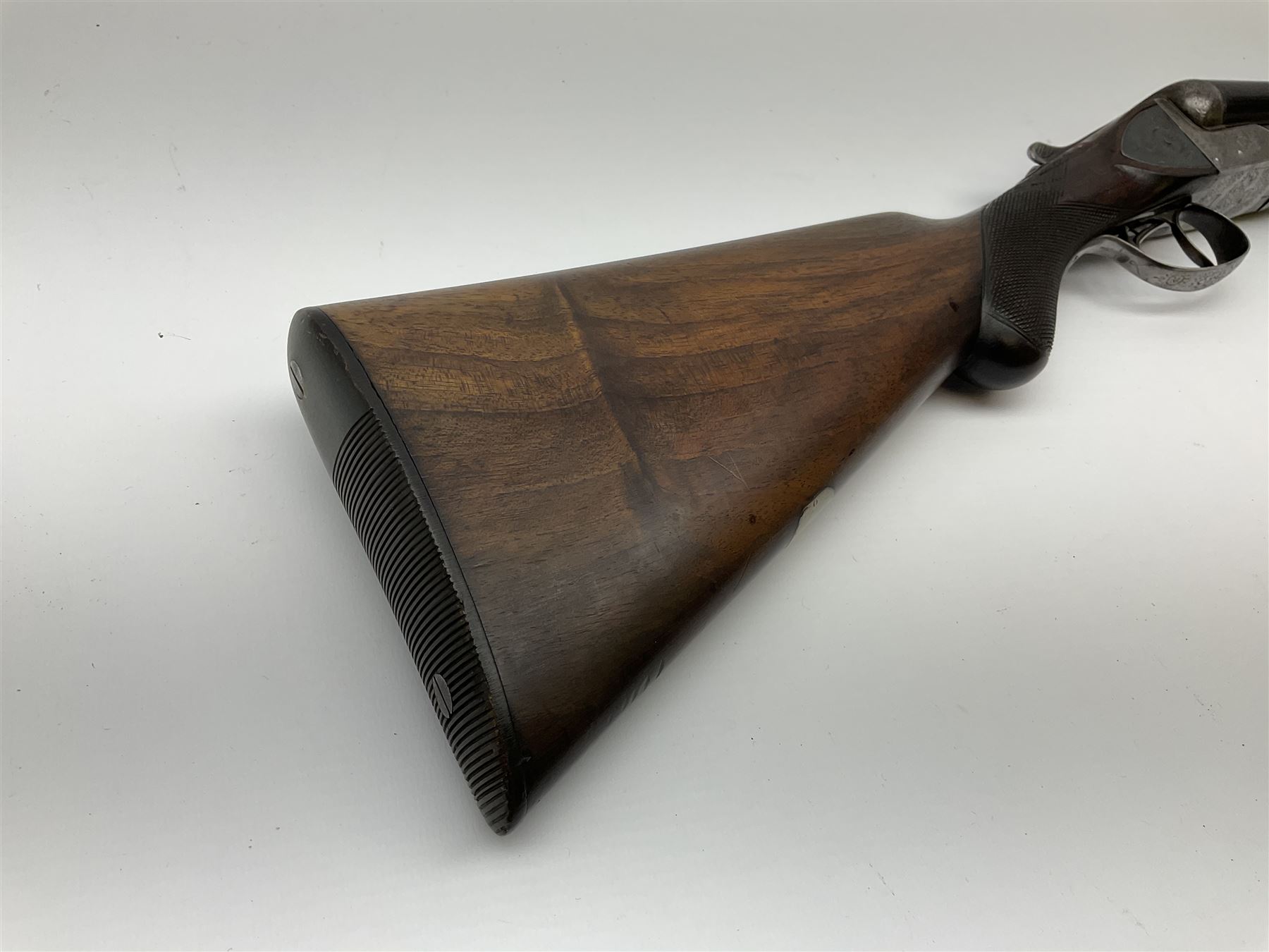 Belgian 12-bore side-by-side double barrel boxlock ejector sporting gun with dummy sidelock plates - Image 2 of 10