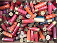 Over one-hundred and thirty 12-bore shotgun cartridges SHOTGUN CERTIFICATE REQUIRED