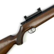 Webley & Scott Webley Eclipse .177 - 4.5cal under lever air rifle with fitted scope mount (no scope)