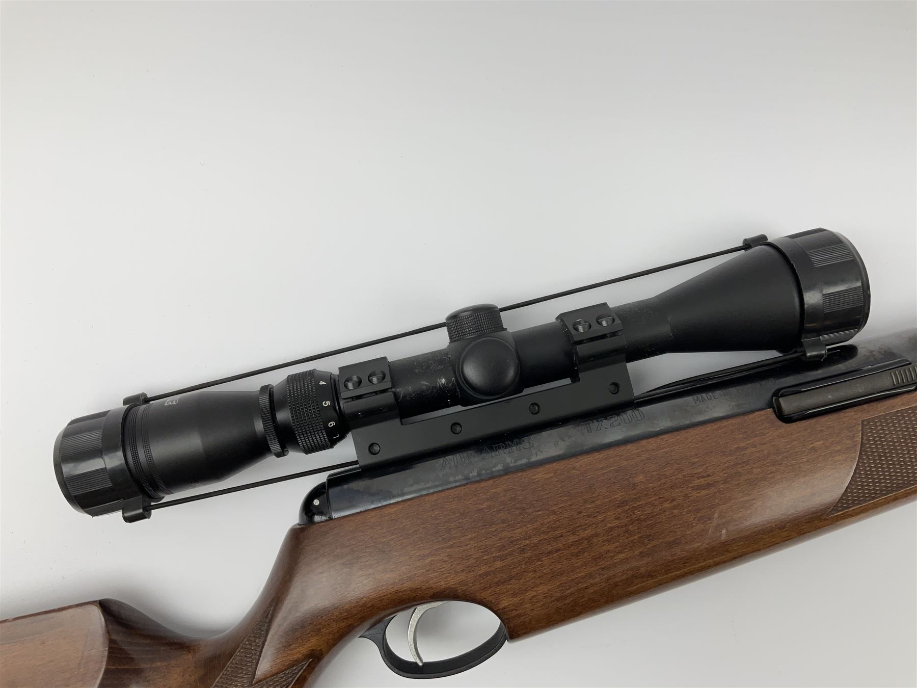 Air-Arms TX200 .22 underlever air rifle with Hawke telescopic sights - Image 9 of 13
