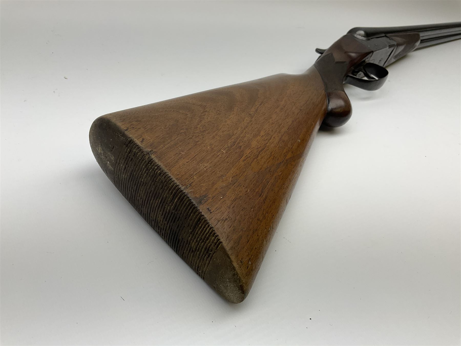 BSA 12-bore side-by-side double barrel box-lock ejector sporting gun with 76cm barrels - Image 2 of 12