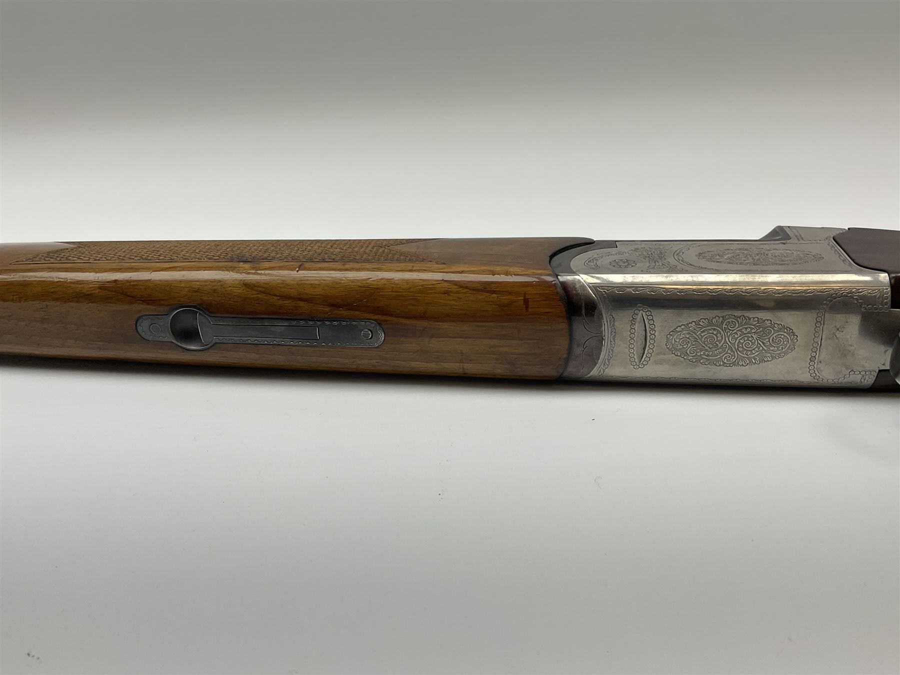 Italian Lincoln 12-bore over-and-under double barrel boxlock ejector sporting gun - Image 8 of 15