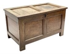 18th century oak blanket box