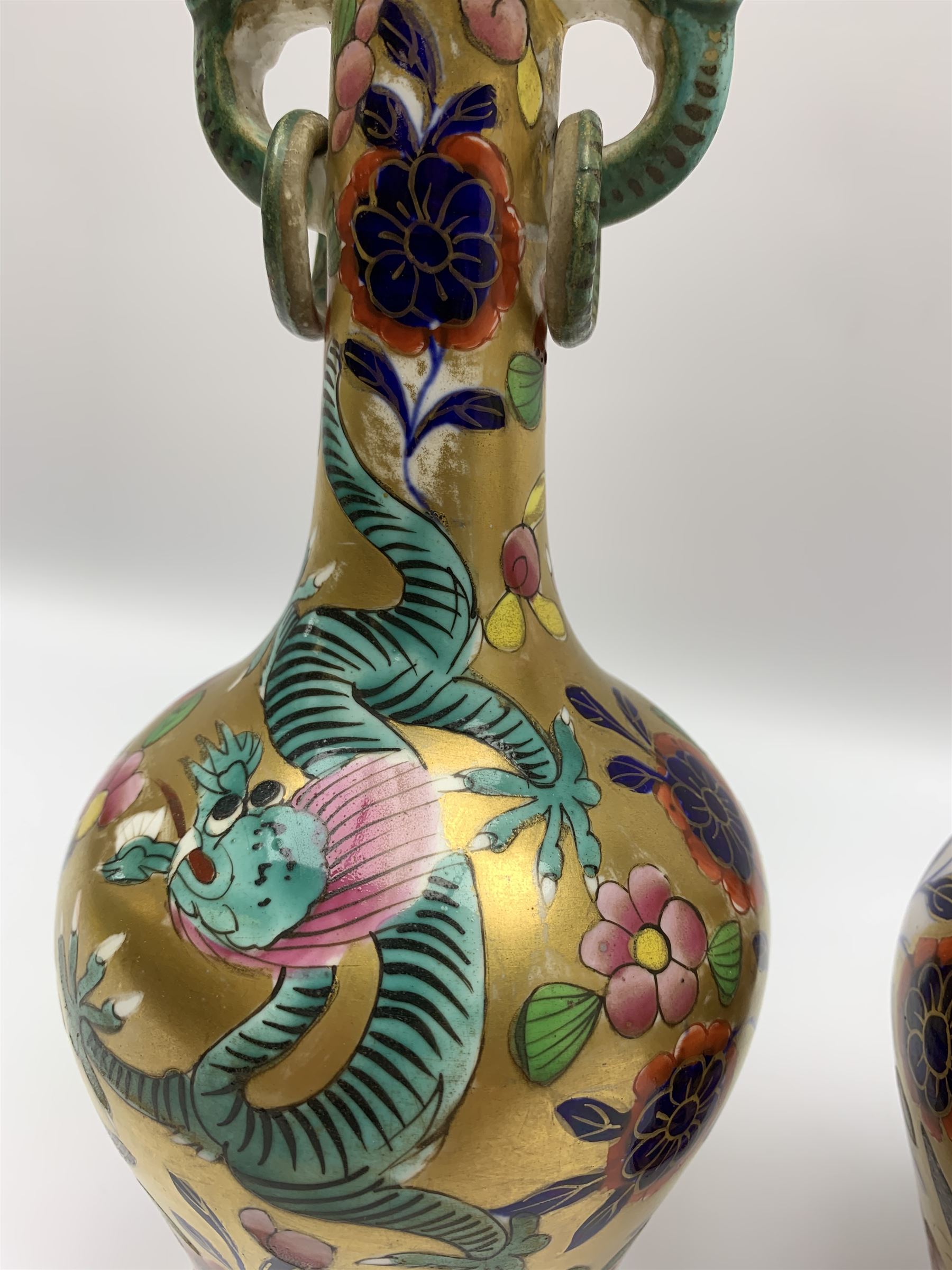 Pair of early 19th century Miles Mason vases - Image 5 of 13